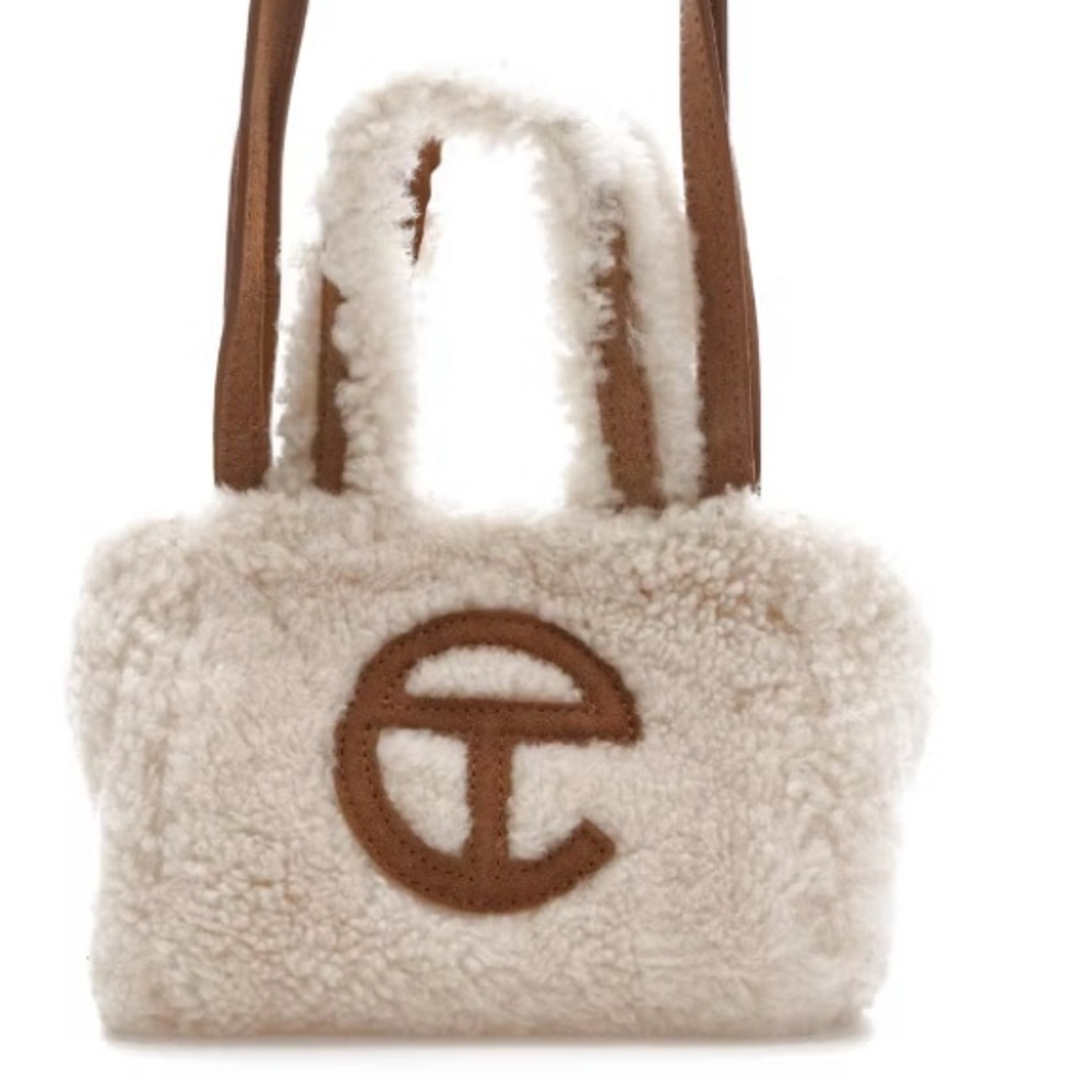 Ugg X Telfar mini reverse shopping bag